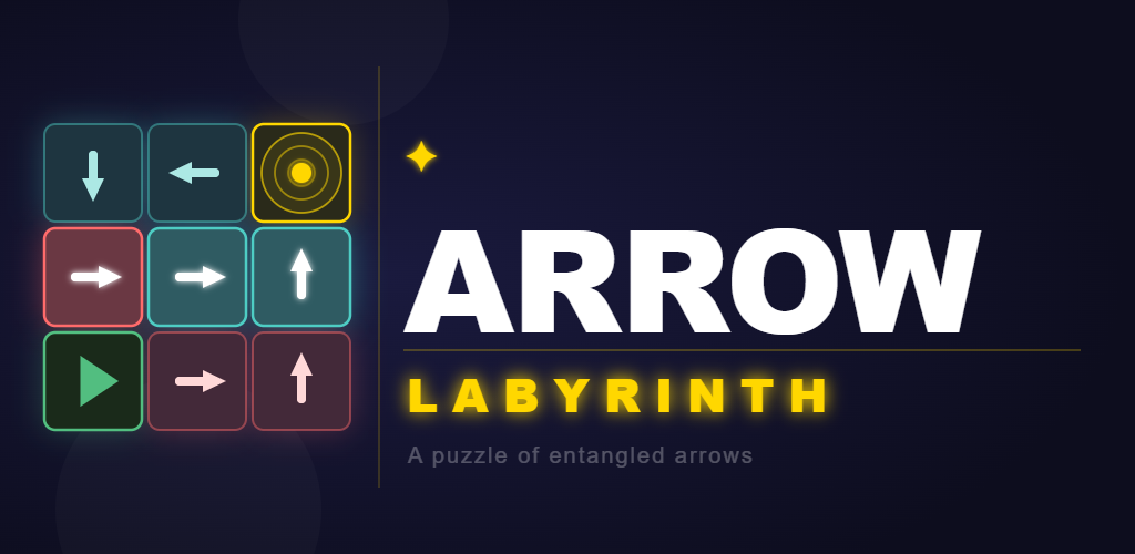 Arrow Labyrinth — A puzzle of entangled arrows