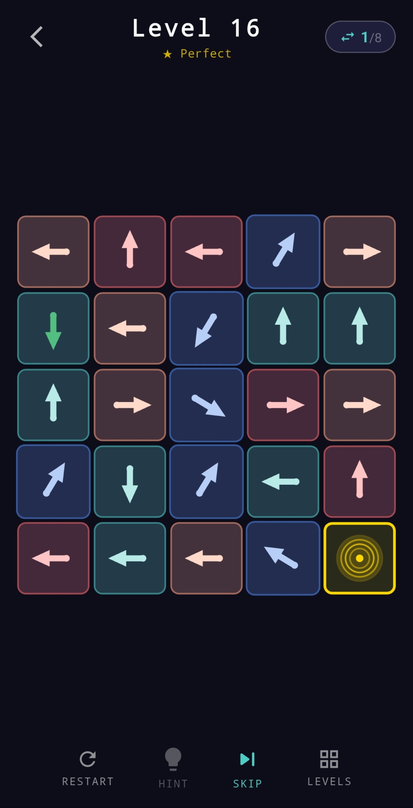 Arrow Labyrinth levels