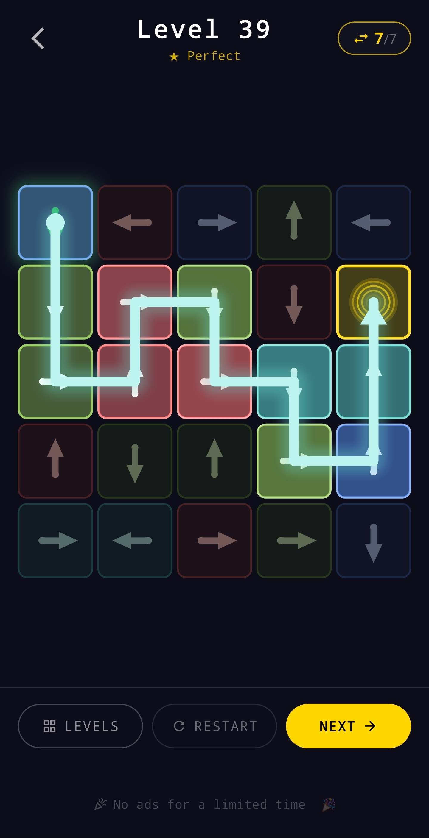 Arrow Labyrinth escaped!